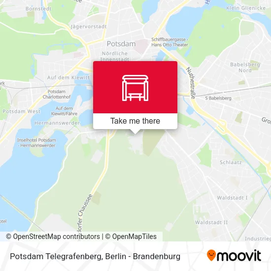 Карта Potsdam Telegrafenberg