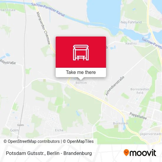 Карта Potsdam Gutsstr.