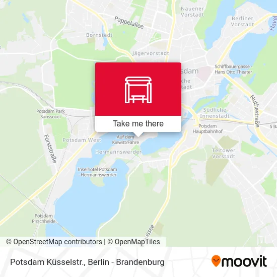 Potsdam Küsselstr. map