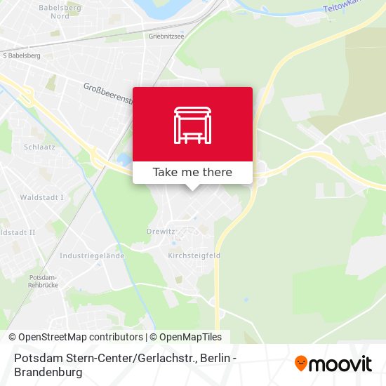 Potsdam Stern-Center / Gerlachstr. map