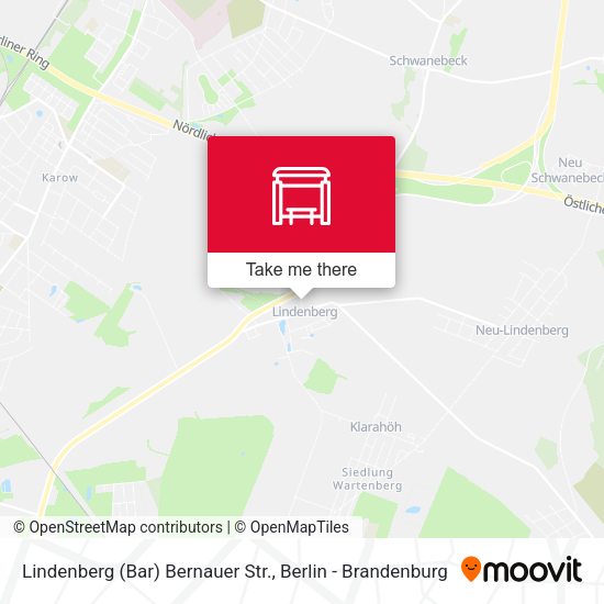 Карта Lindenberg (Bar) Bernauer Str.