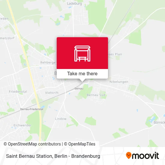 S Bernau Bhf map