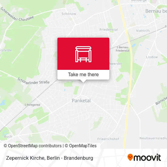 Карта Zepernick Kirche