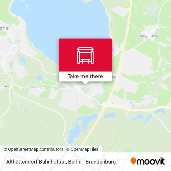 Althüttendorf Bahnhofstr. map
