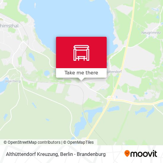 Althüttendorf Kreuzung map