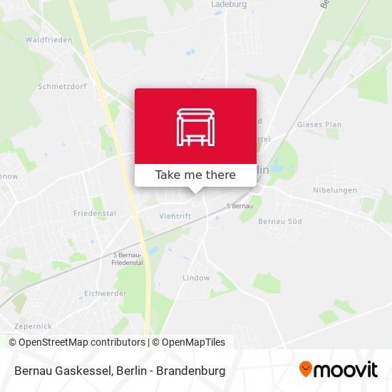 Bernau Gaskessel map