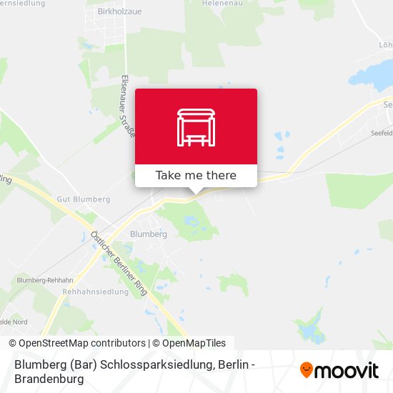 Blumberg (Bar) Schlossparksiedlung map