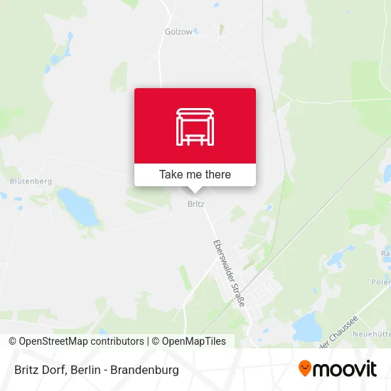 Карта Britz Dorf