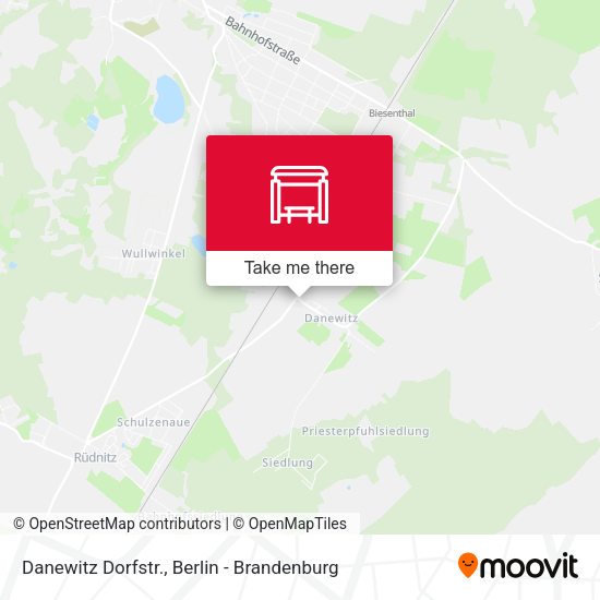 Карта Danewitz Dorfstr.