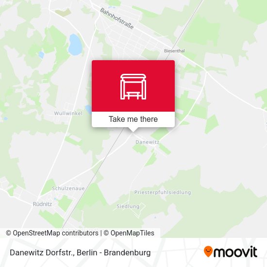Карта Danewitz Dorfstr.