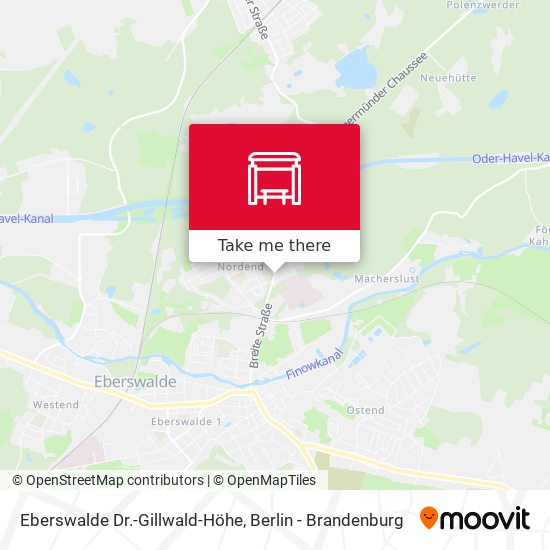 Eberswalde Dr.-Gillwald-Höhe map