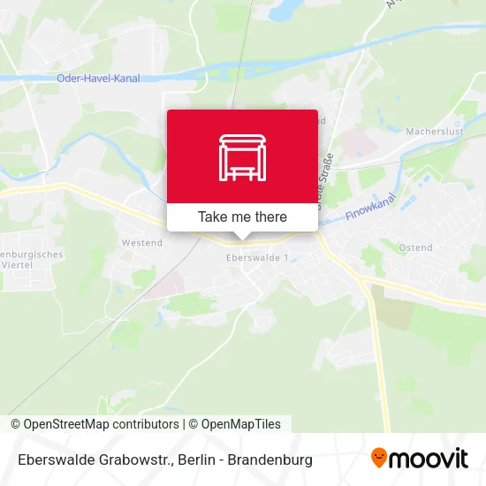 Карта Eberswalde Grabowstr.