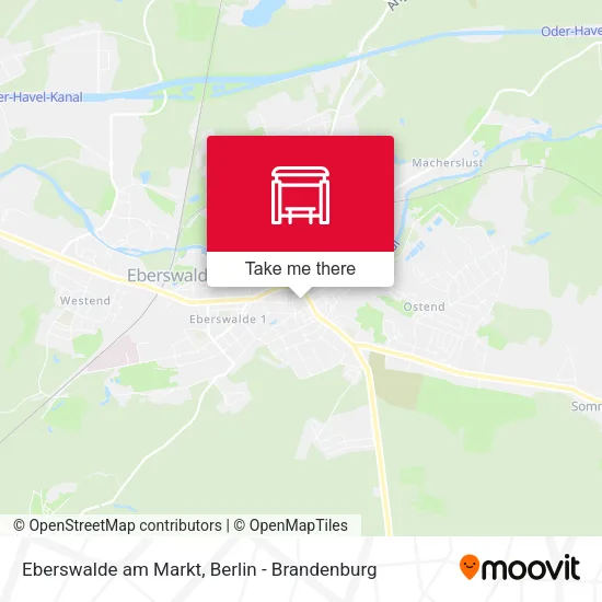 Карта Eberswalde am Markt