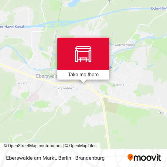 Карта Eberswalde am Markt