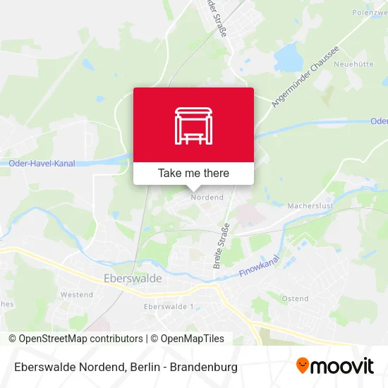 Карта Eberswalde Nordend