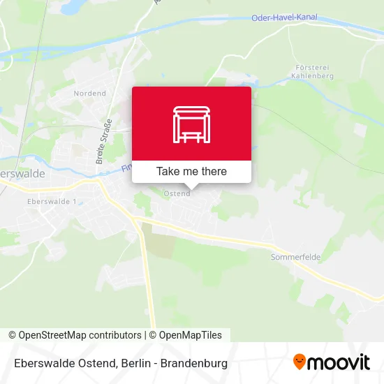 Карта Eberswalde Ostend