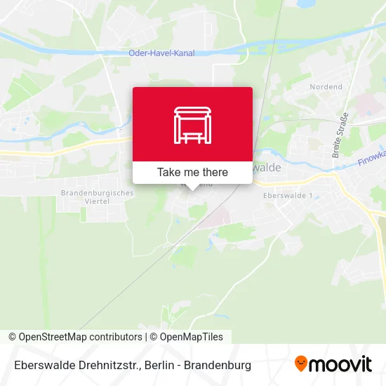 Карта Eberswalde Drehnitzstr.