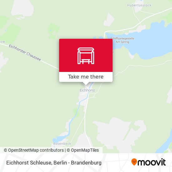 Eichhorst Schleuse map