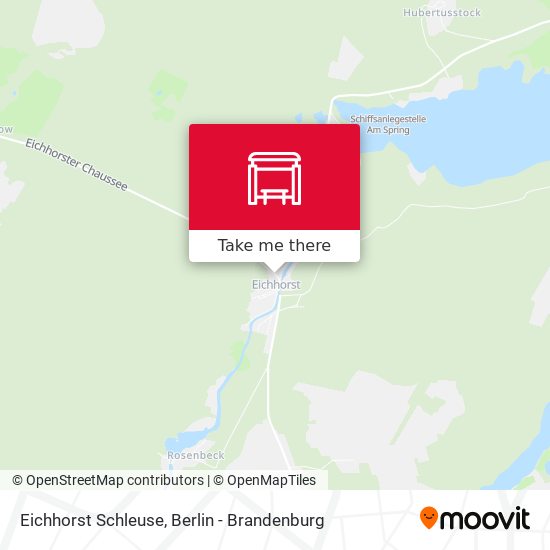 Eichhorst Schleuse map