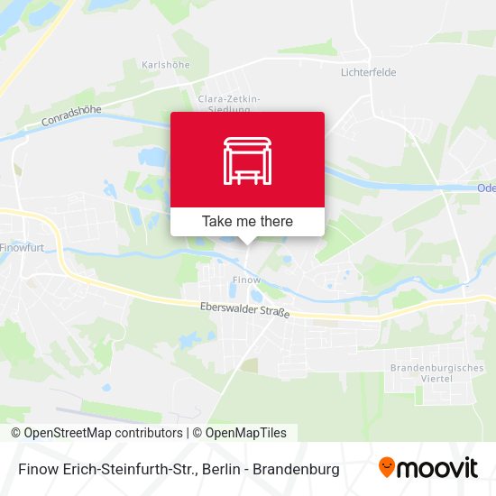 Карта Finow Erich-Steinfurth-Str.