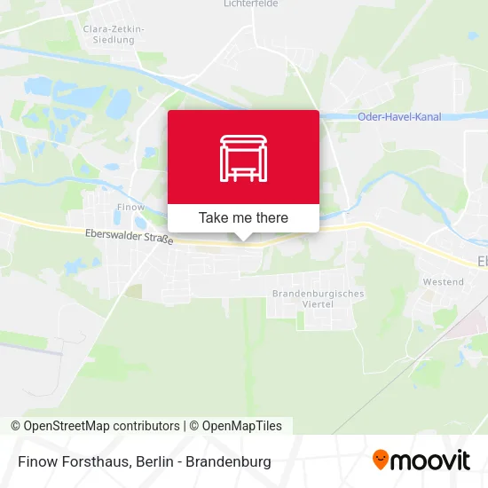 Карта Finow Forsthaus