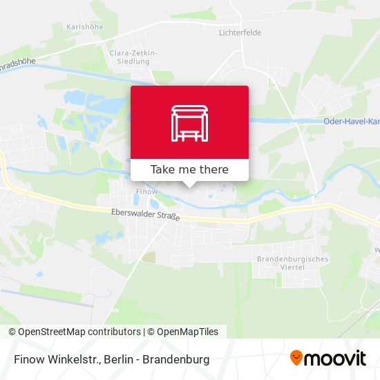 Finow Winkelstr. map