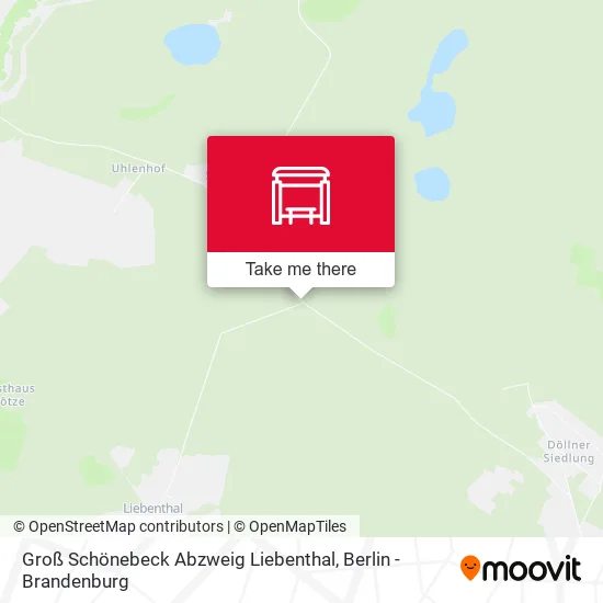 Карта Groß Schönebeck Abzweig Liebenthal