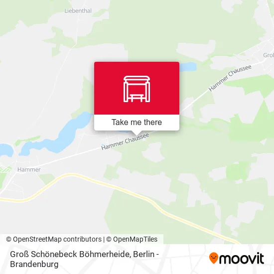 Карта Groß Schönebeck Böhmerheide