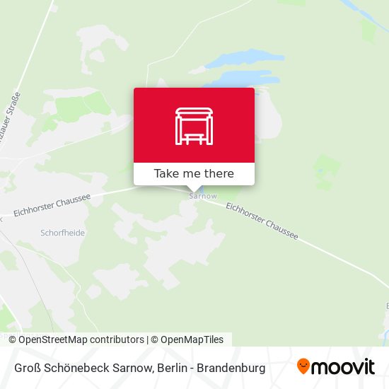 Groß Schönebeck Sarnow map