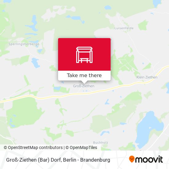 Groß-Ziethen (Bar) Dorf map
