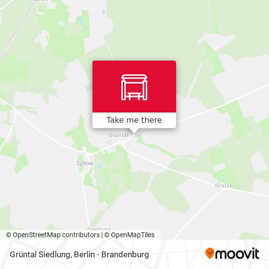 Grüntal Siedlung map