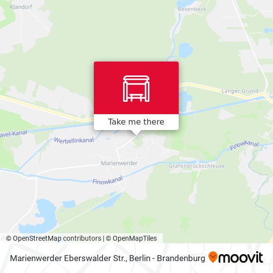 Marienwerder Eberswalder Str. map