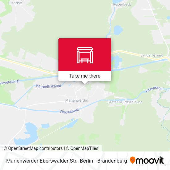 Карта Marienwerder Eberswalder Str.