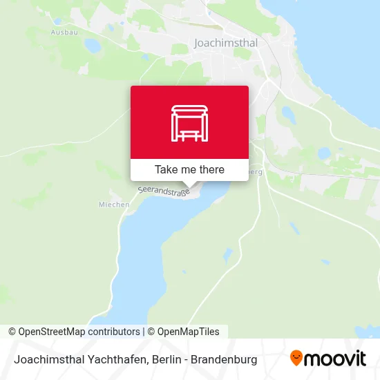 Joachimsthal Yachthafen map