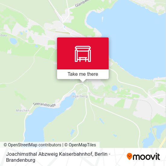 Карта Joachimsthal Abzweig Kaiserbahnhof