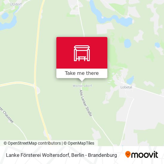 Lanke Försterei Woltersdorf map