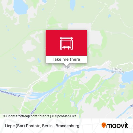 Liepe (Bar) Poststr. map