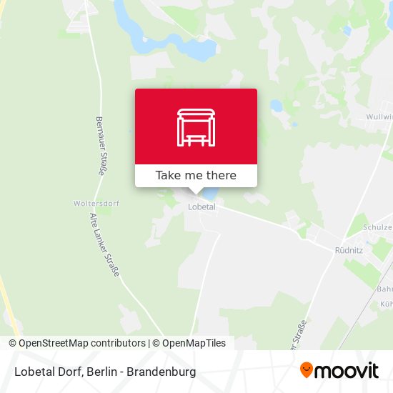 Lobetal Dorf map