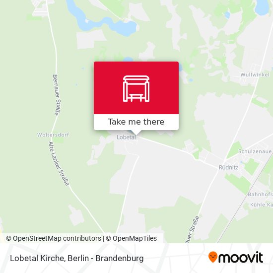 Lobetal Kirche map
