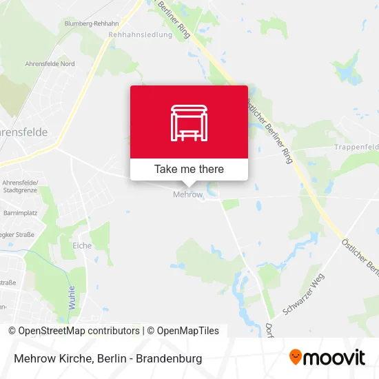 Карта Mehrow Kirche