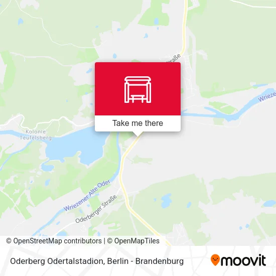 Карта Oderberg Odertalstadion