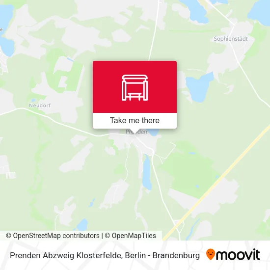 Карта Prenden Abzweig Klosterfelde