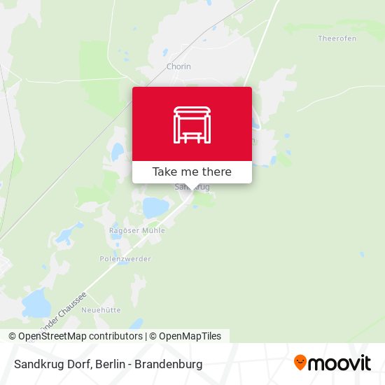 Sandkrug Dorf map