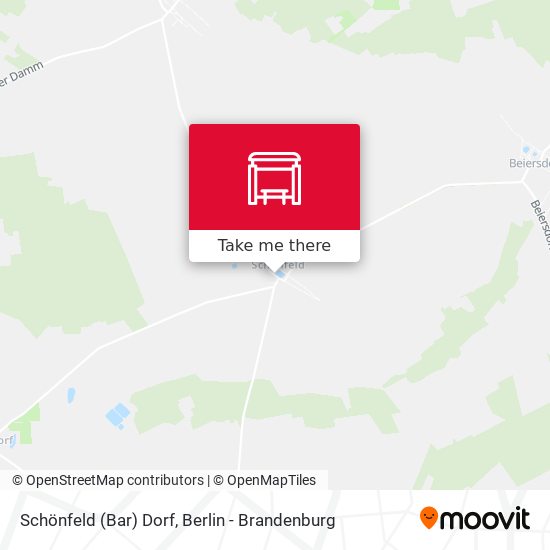 Schönfeld (Bar) Dorf map