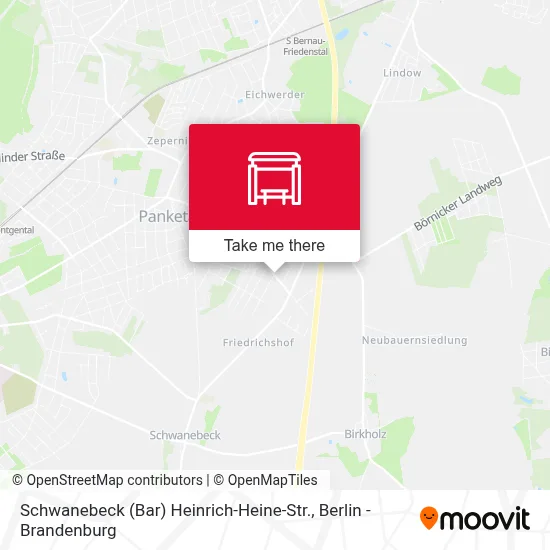 Schwanebeck (Bar) Heinrich-Heine-Str. map