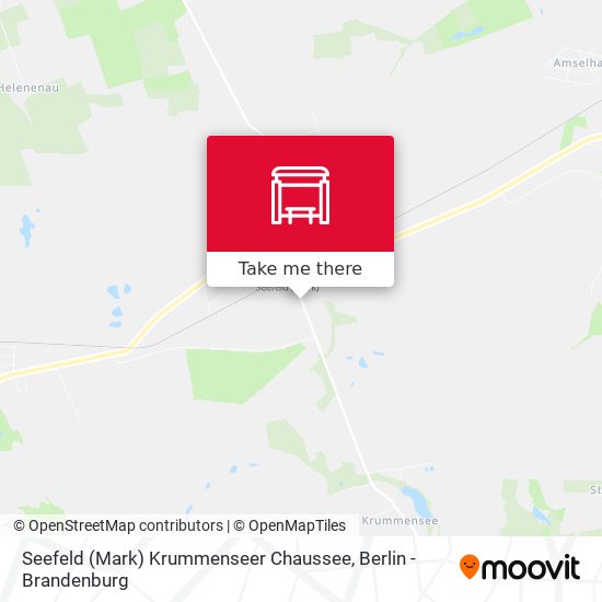Seefeld (Mark) Krummenseer Chaussee map