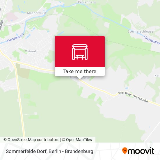 Sommerfelde Dorf map