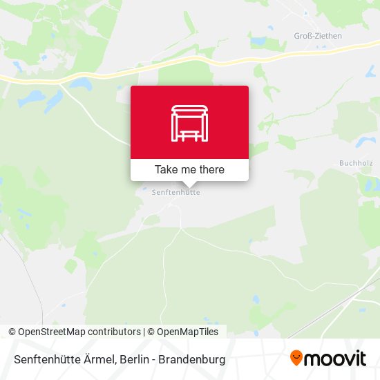 Senftenhütte Ärmel map