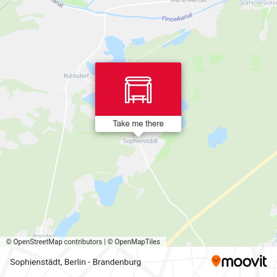 Sophienstädt map