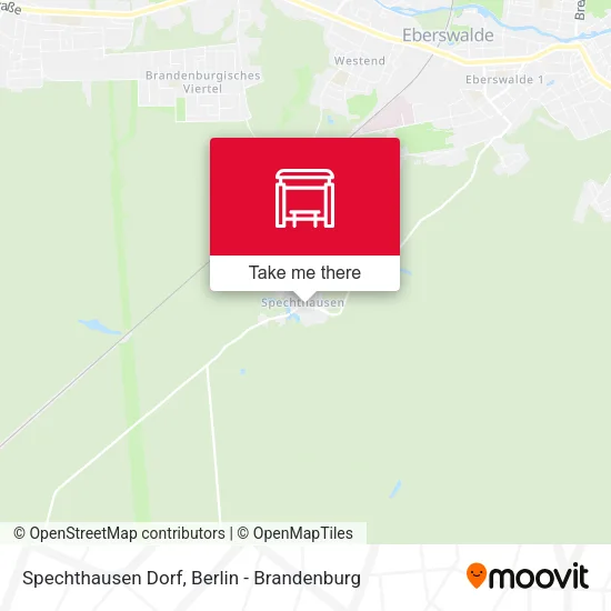 Карта Spechthausen Dorf